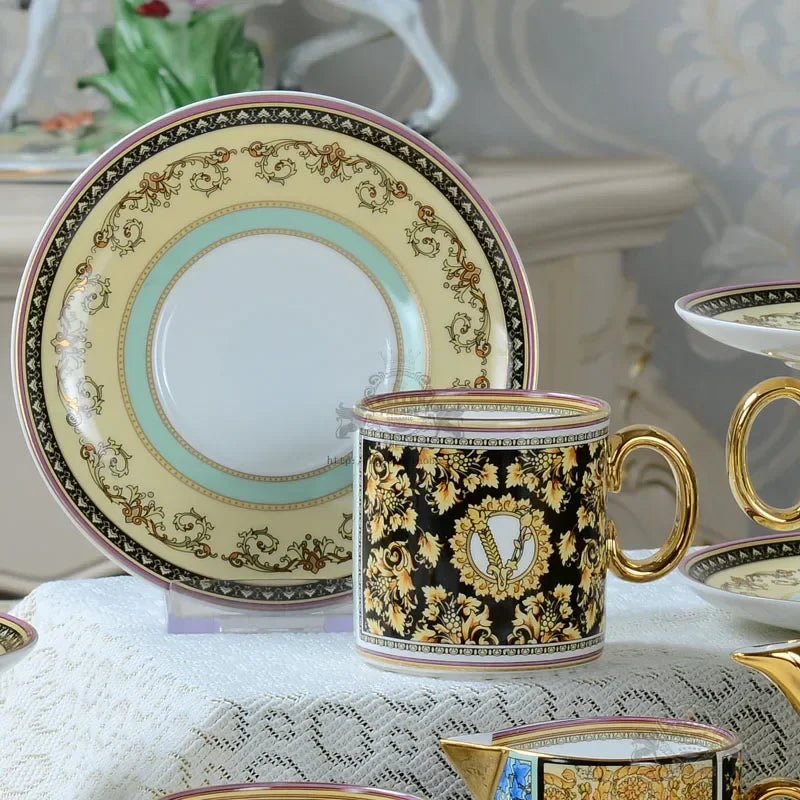European-Style Coffee Tea Set
