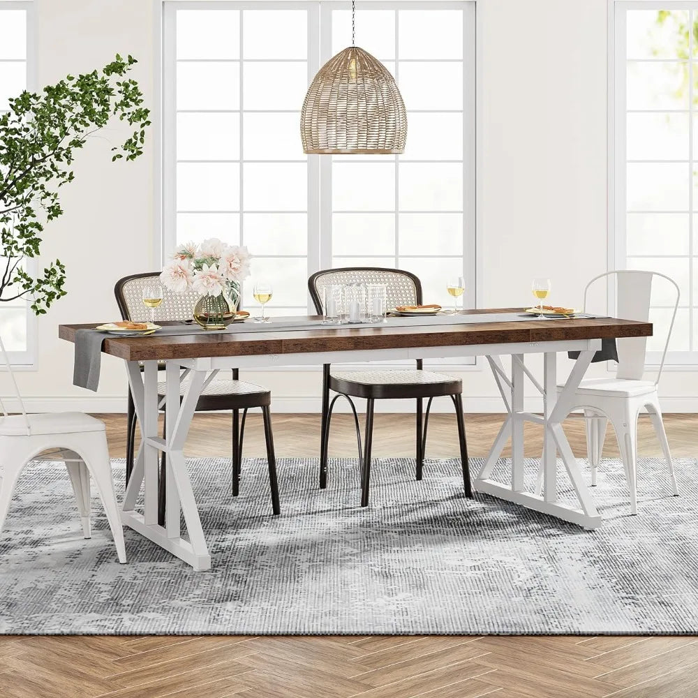 Rectangular Wooden Dining Table