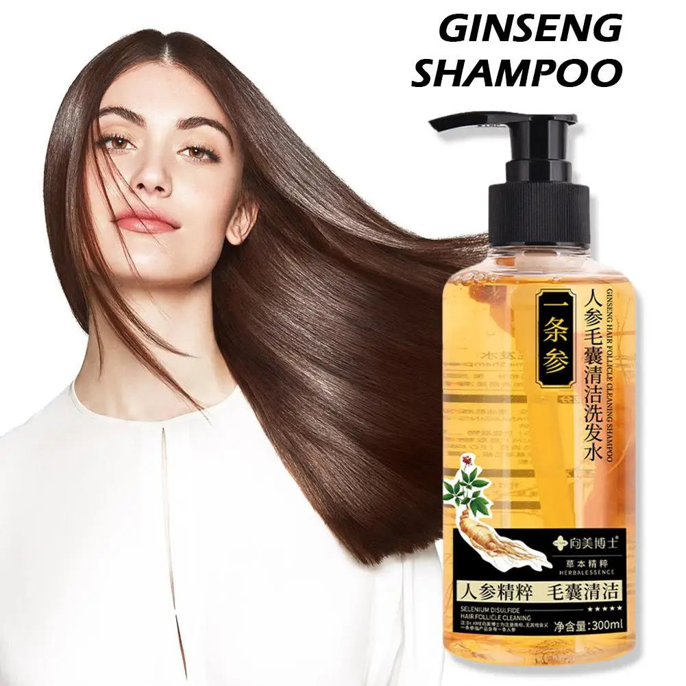 Ginger Shampoo for Anti Hair Loss Fast Growth Hair