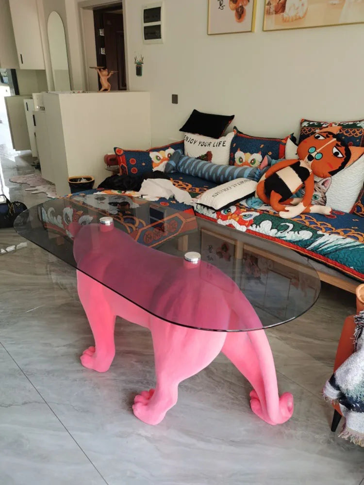 Leopard Design Coffee Tables