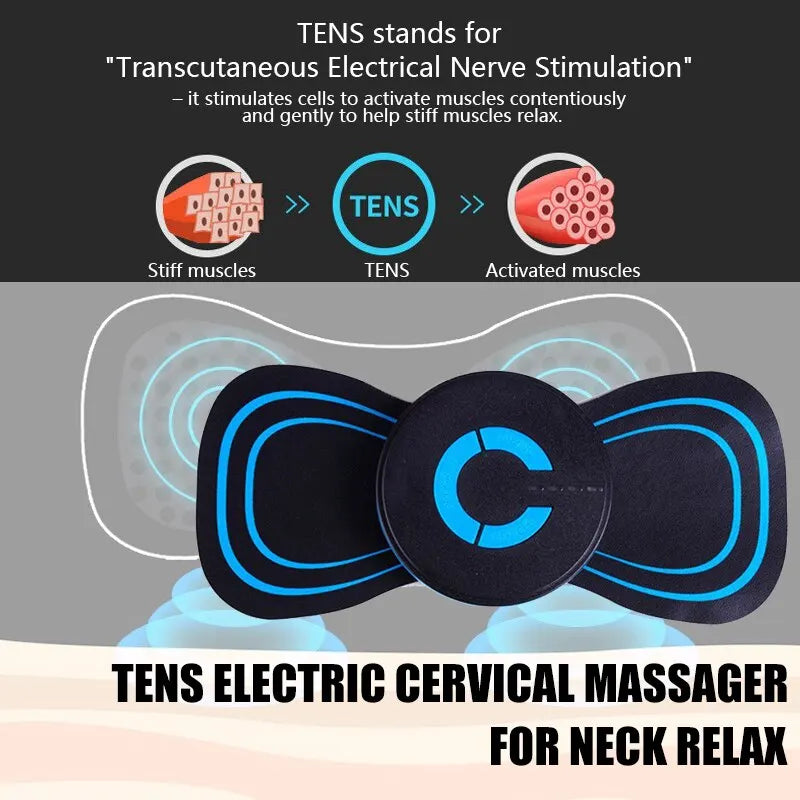 EMS Neck Massager Gel Pads