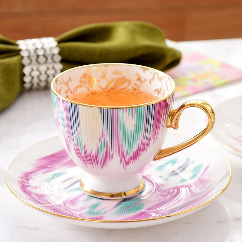 Ceramic Cup And Saucer Luxury Coffee Cup Set