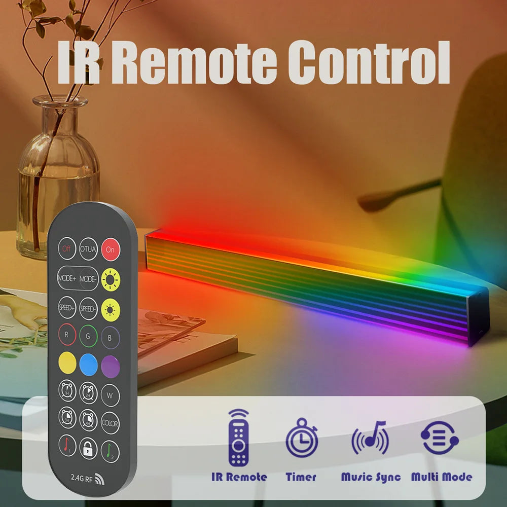 RGB LED Light A Pair Room Decor Abyss Lamp