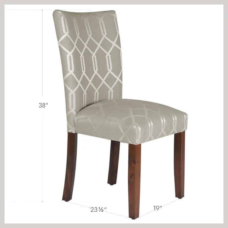 Parsons Classic Upholstered Accent Dining Chair