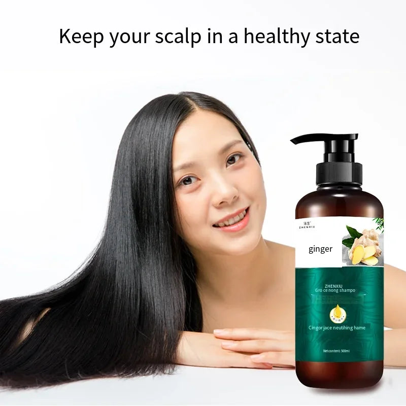 Hair Care Ginger Shampoo Product