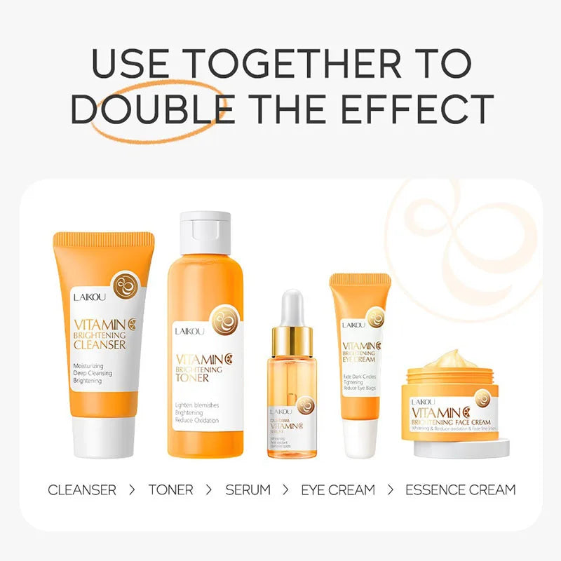 LAIKOU Vitamin C Face Care Cream Set