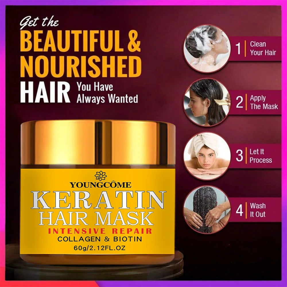 Hair Repairs Biotin Collagen Mask