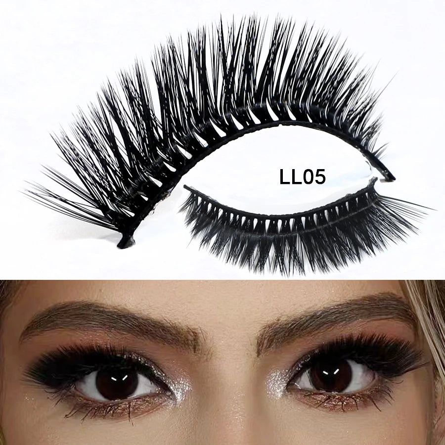 RED SIREN L Shape Cat Eye Lashes