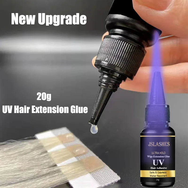 Uv Glue Hair Extension Wigs Kit