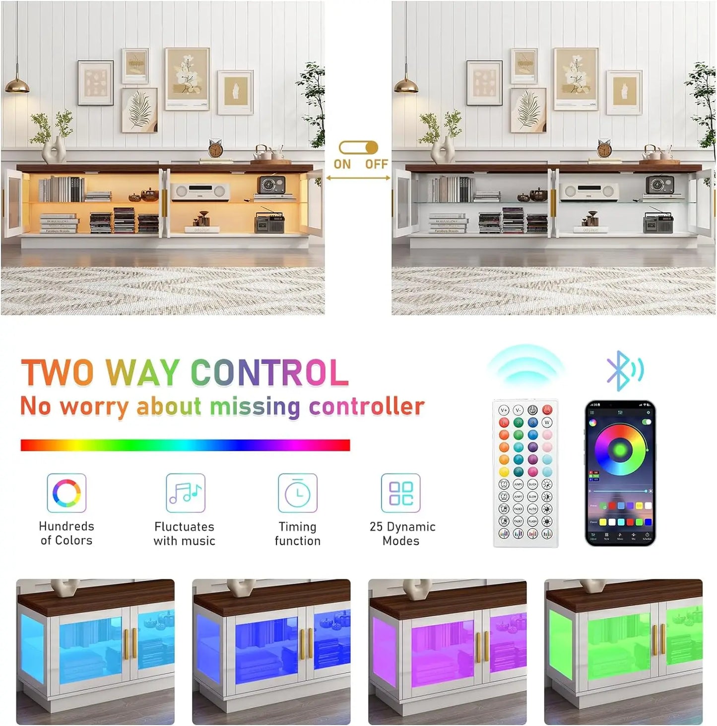 High Glossy Modern TV Stand
