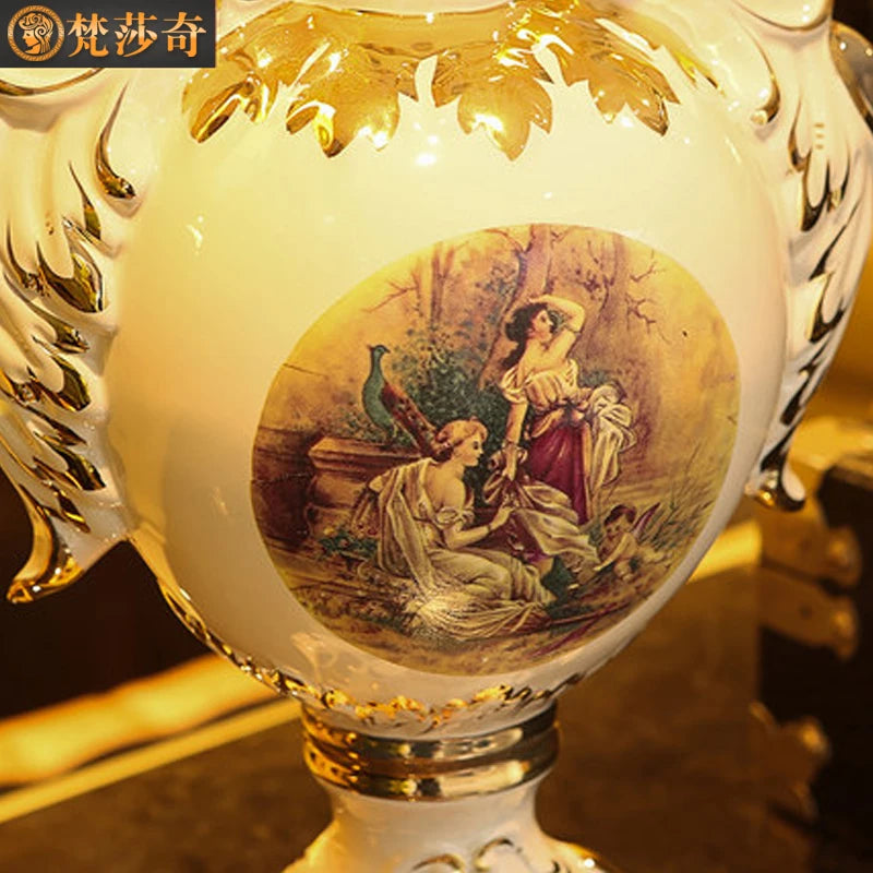 Ceramics European Style Flower Vase