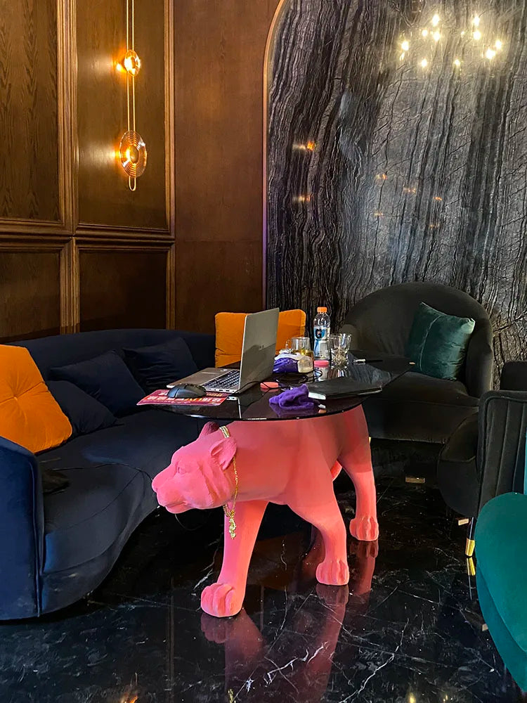 Leopard Design Coffee Tables