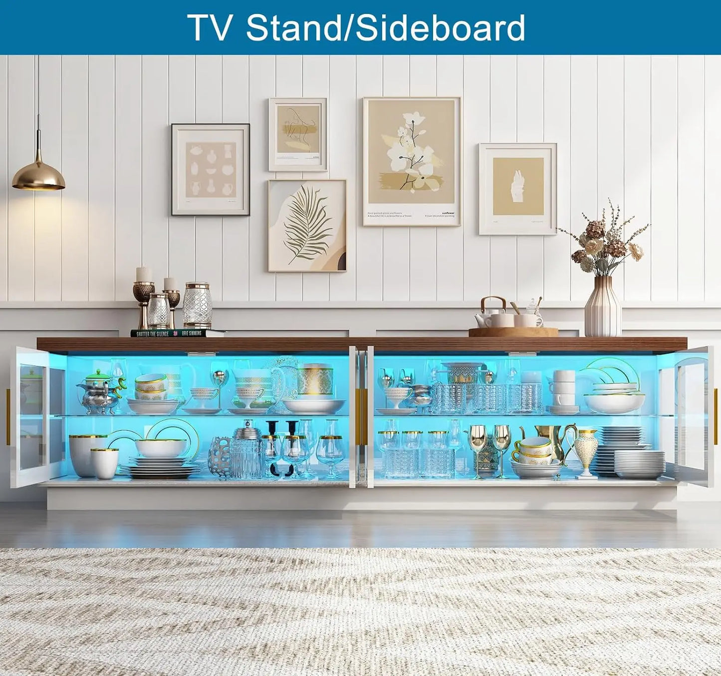 High Glossy Modern TV Stand