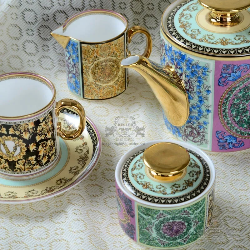 European-Style Coffee Tea Set