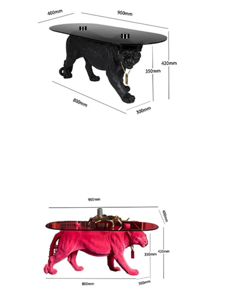 Leopard Design Coffee Tables
