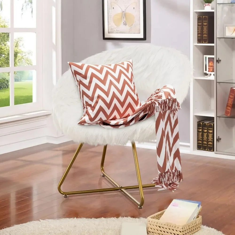 s Upholstered Comfortable Disc Chair