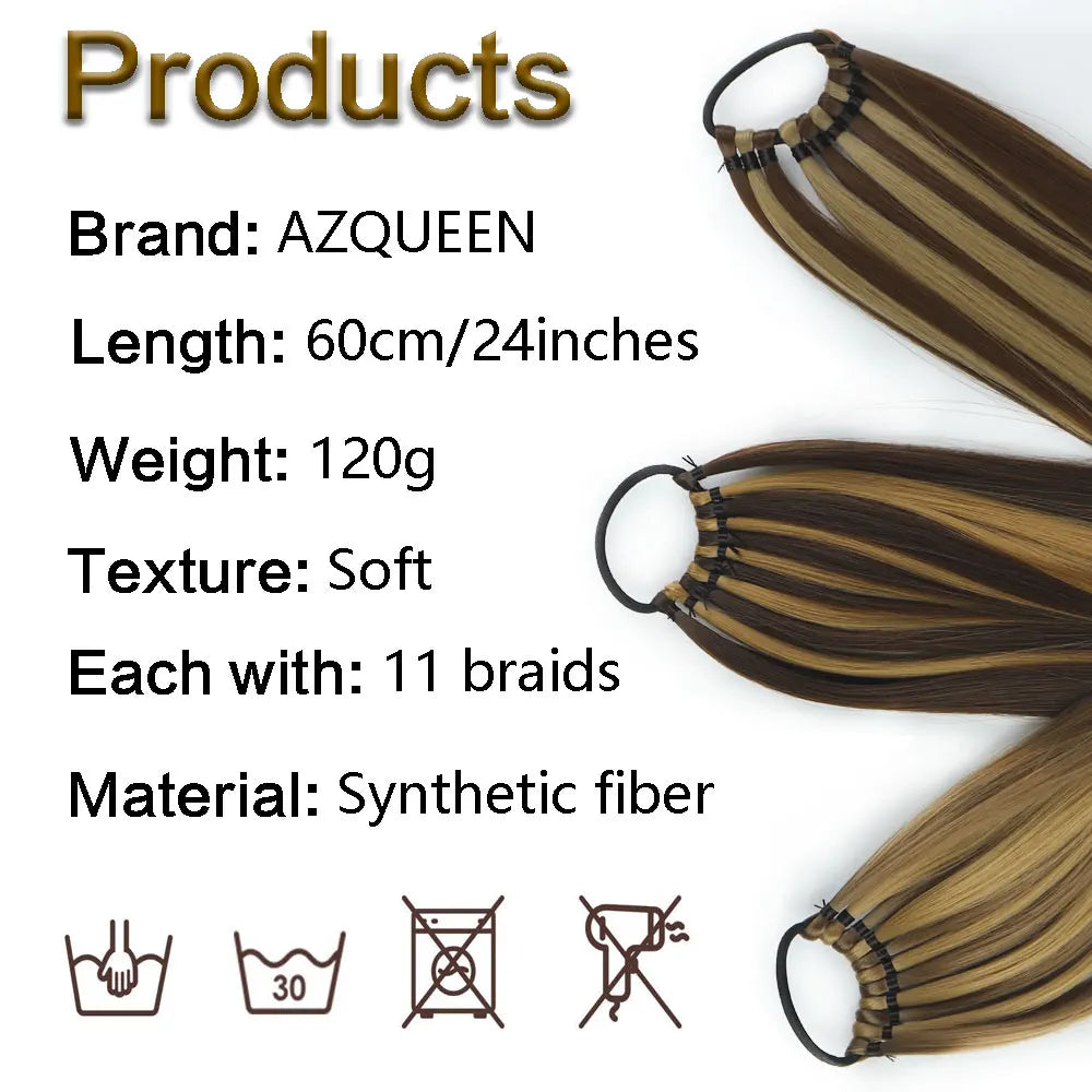 AZQUEEN Ponytail Synthetic Hair Extensions