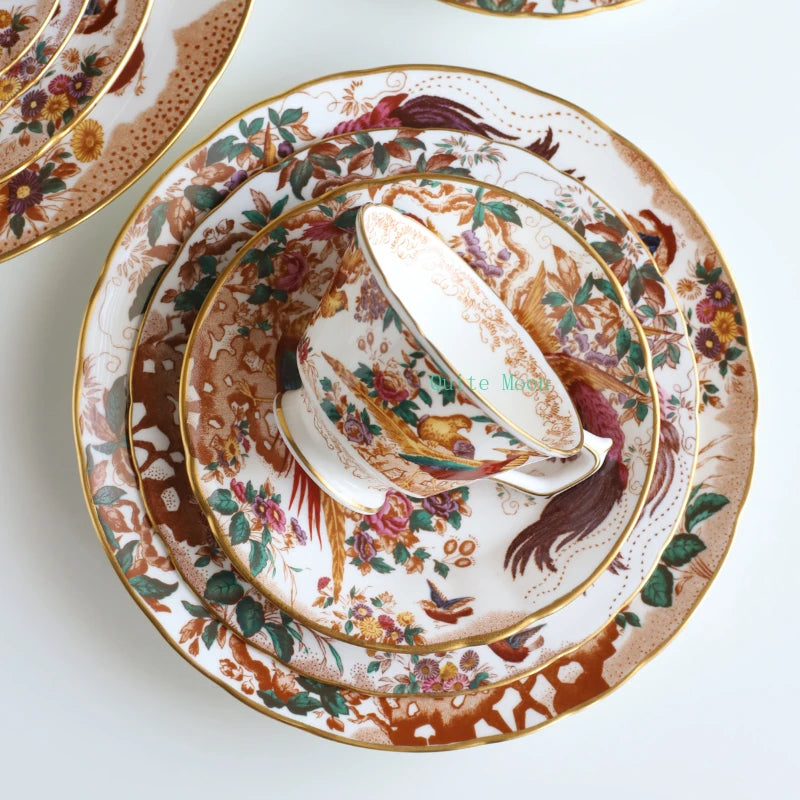British Classic Bone Phoenix Cup Set