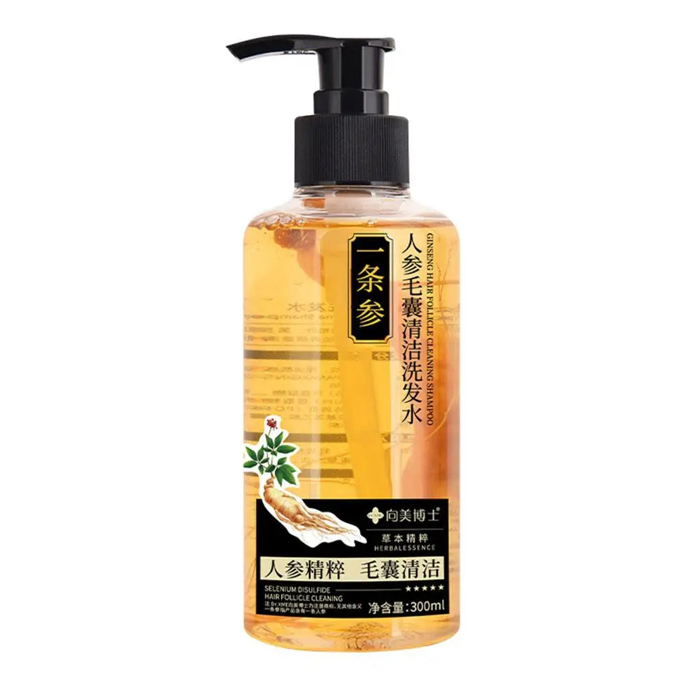Ginger Shampoo for Anti Hair Loss Fast Growth Hair