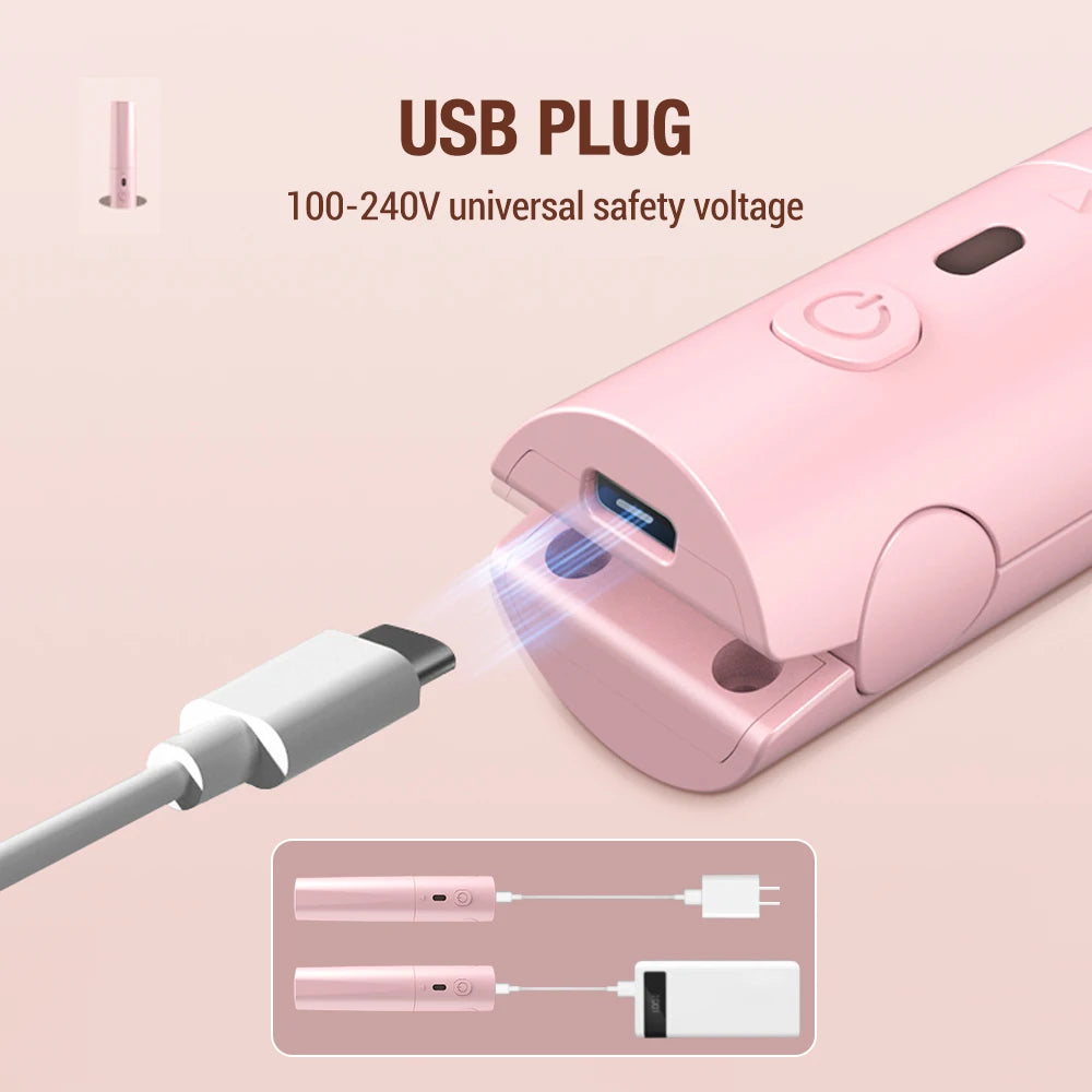 Portable Ceramic Hair Straightener