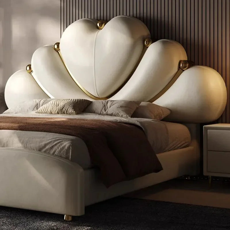 Waterproof Nordic Aesthetic Double Bed
