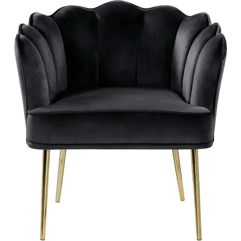 Velvet Wide Barrel Chairs