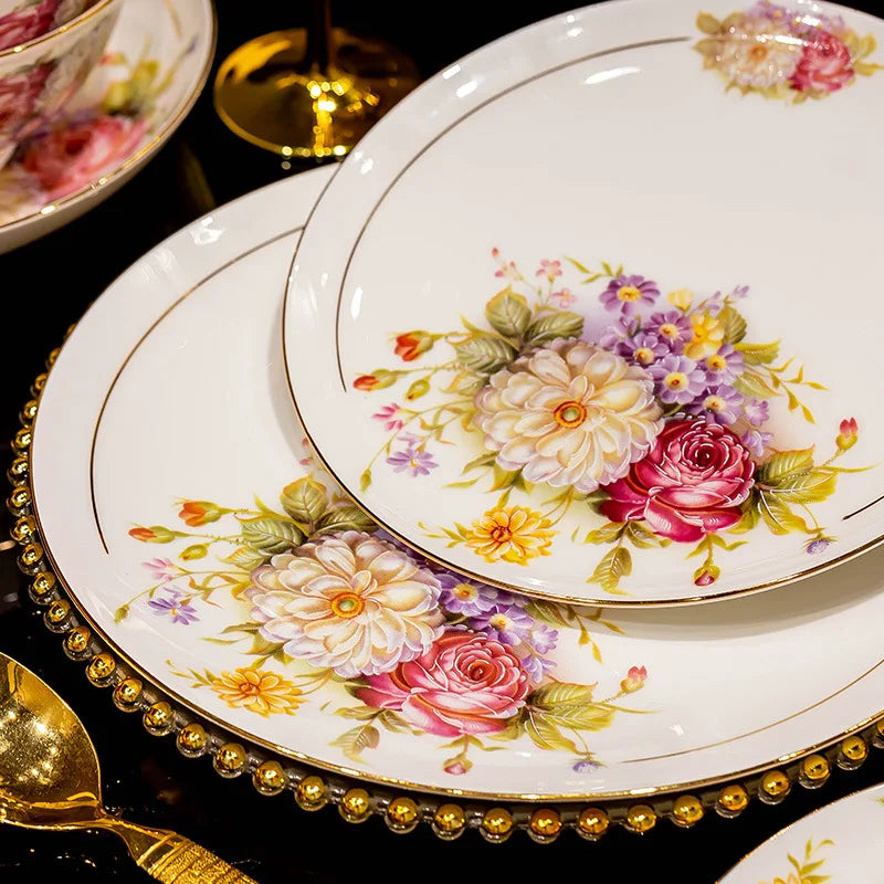 European Style Luxury Dinnerware Sets