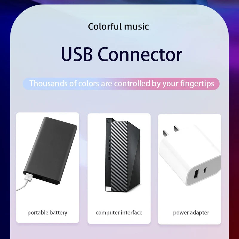 LED Night Light Bars RGB With Remote Control