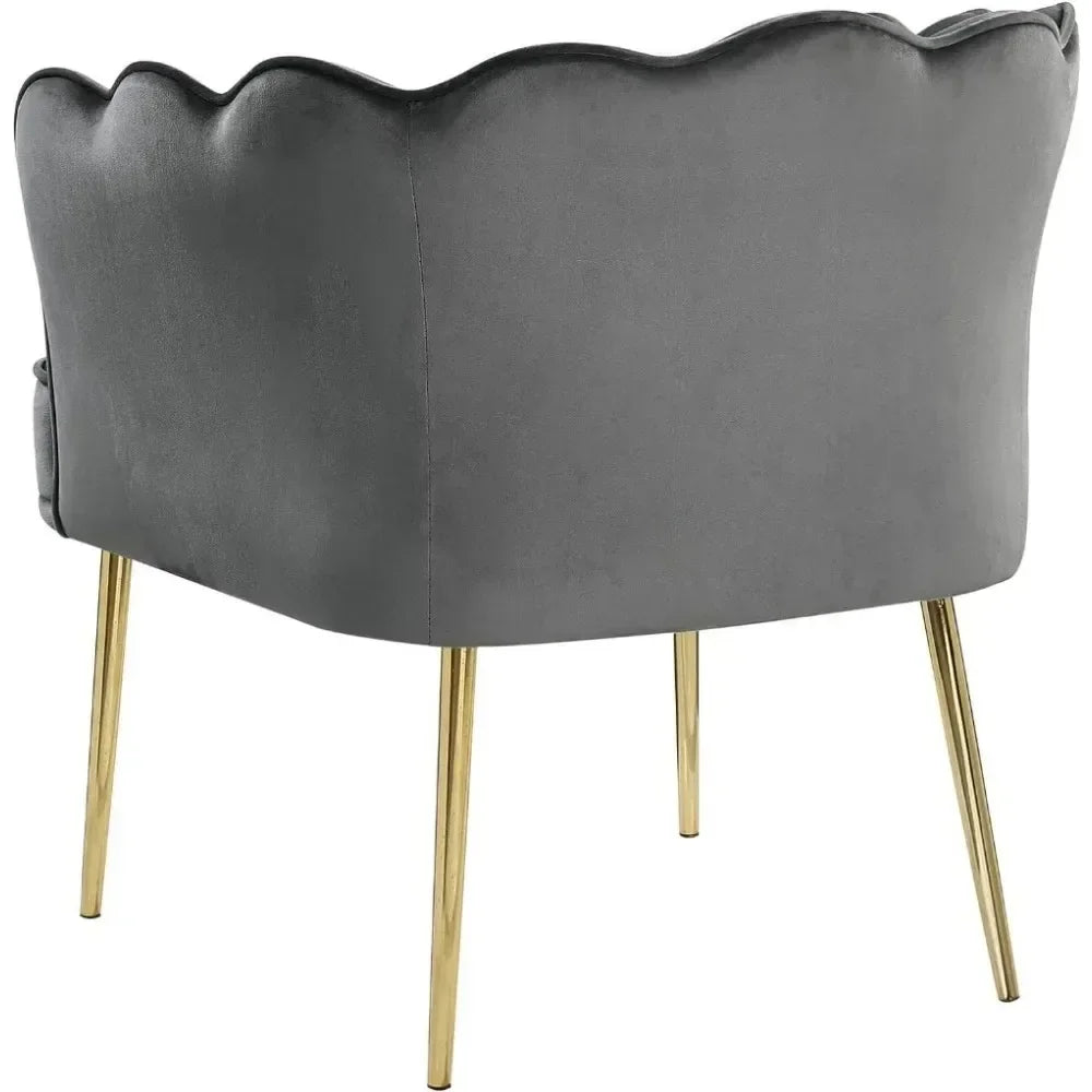 Velvet Wide Barrel Chairs