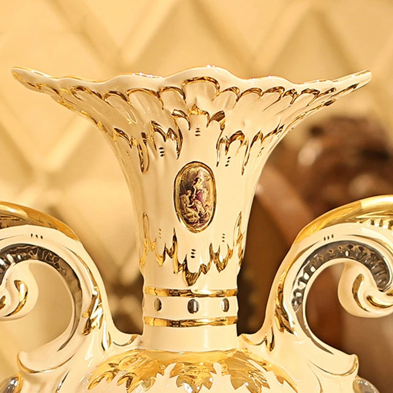 Ceramics European Style Flower Vase