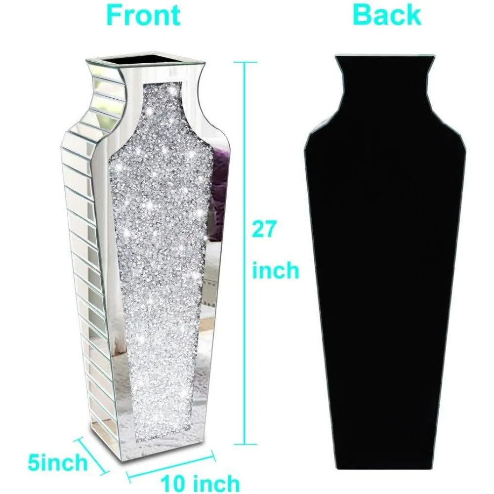 Vase Fragmented Diamond Mirror