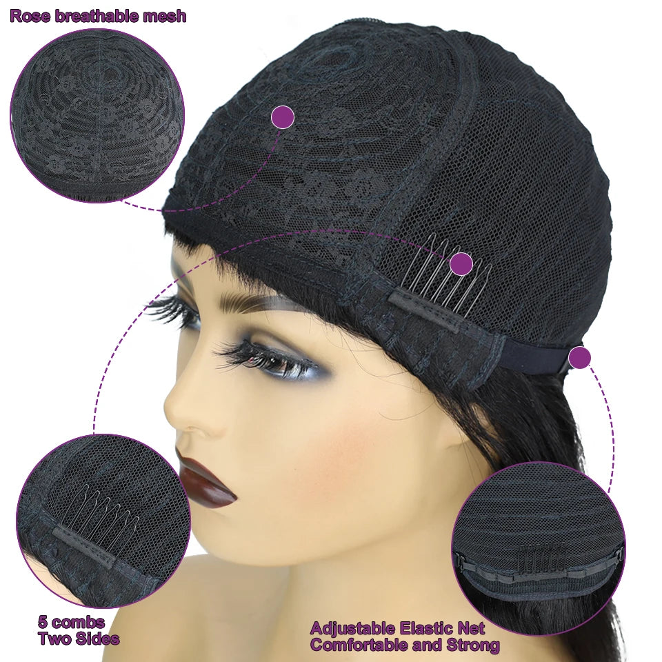 Short Human Hair Wigs