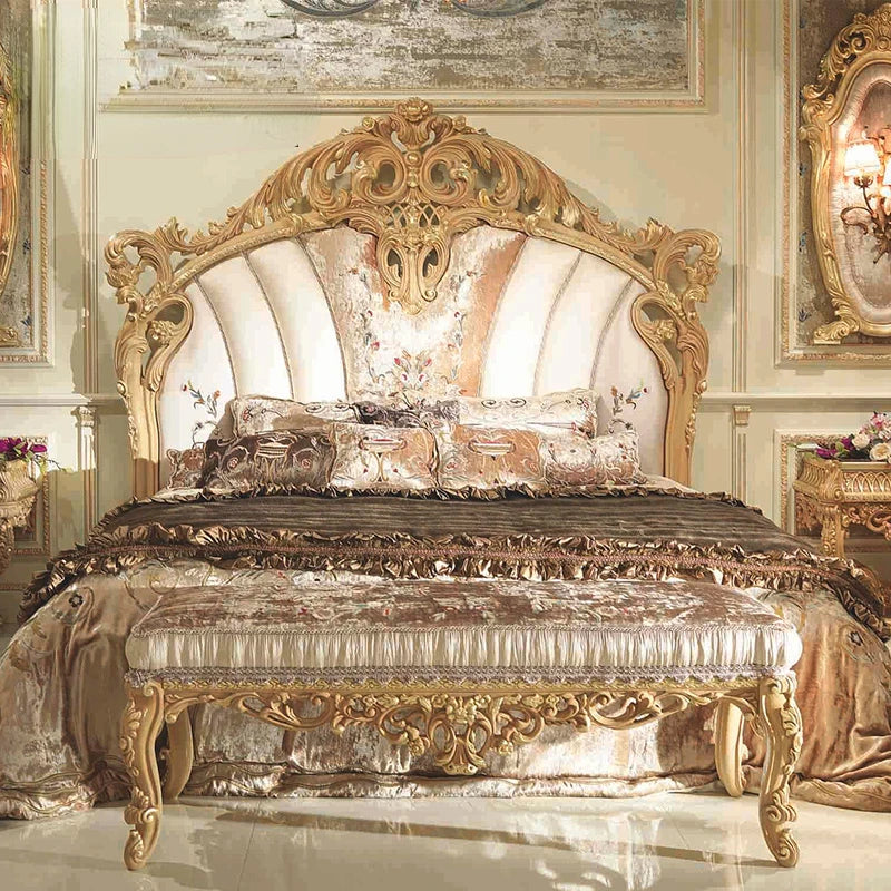 European luxury double bed