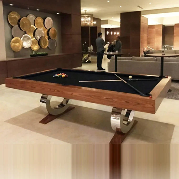 Marble design billiard mid century deluxe Table