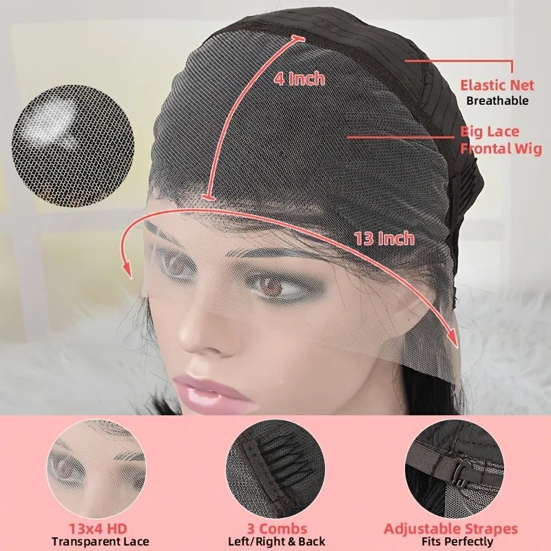 Density Brown Colored Short Bob Wig