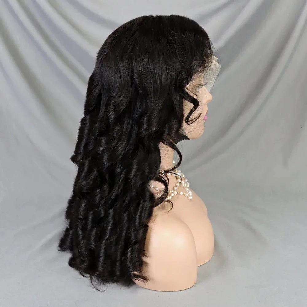 Egg Roll Wave Lace Wig