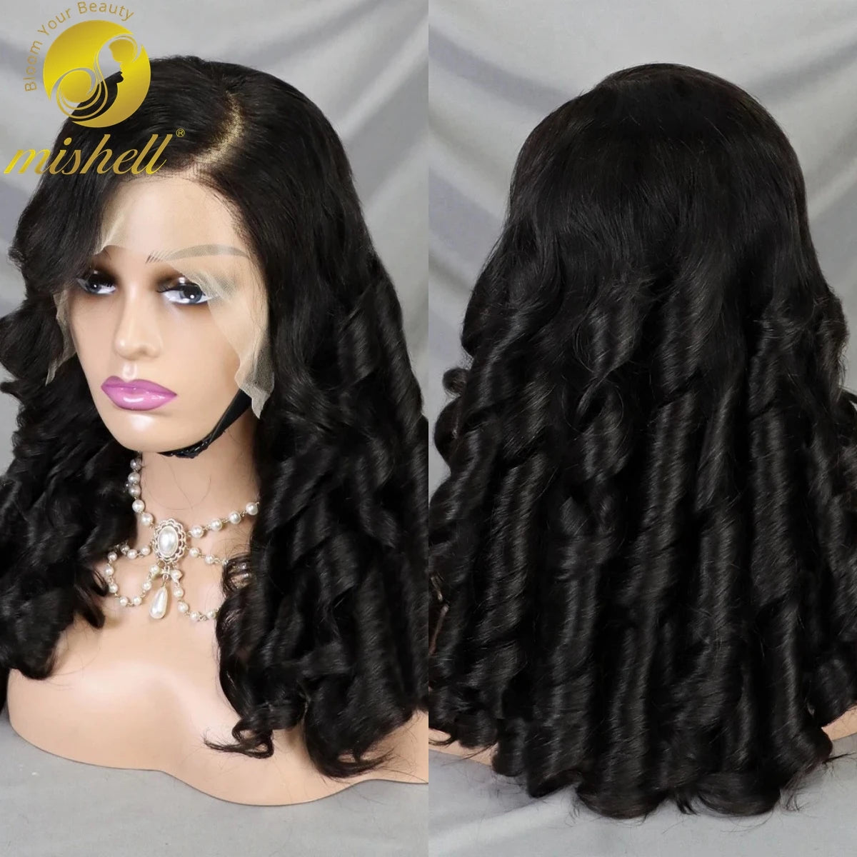 Egg Roll Wave Lace Wig