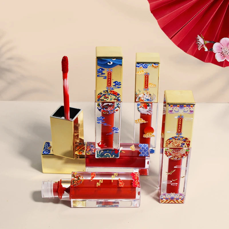 Women Matte Velvet Moisturizer Makeup Lipgloss Set