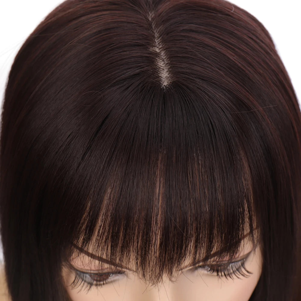 DIFEI short wigs with air bangs