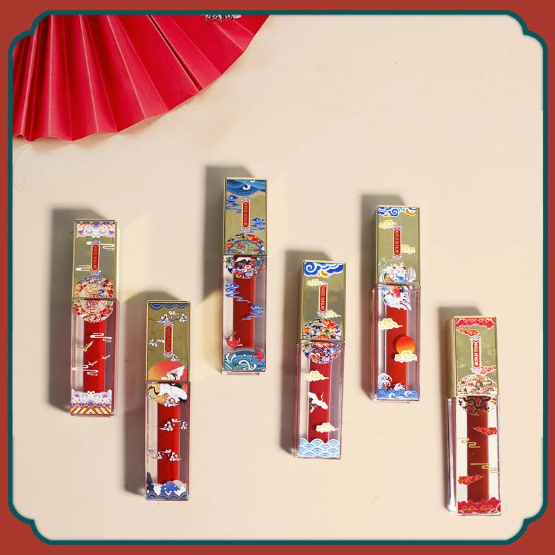 Women Matte Velvet Moisturizer Makeup Lipgloss Set