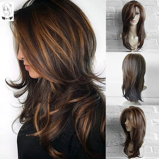 WHIMSICAL W Long Natural Wave  Wigs