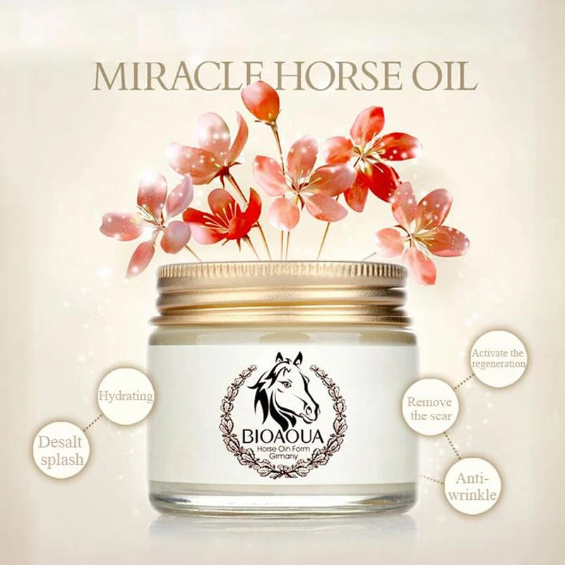 BIOAQUA Face Cream Horse Oil Ointment