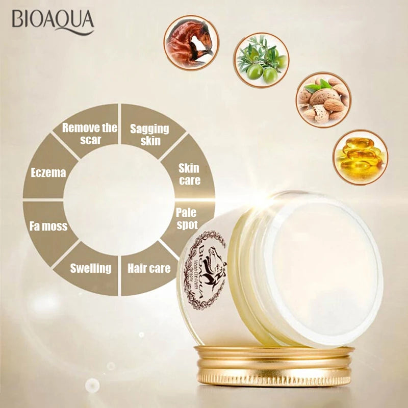 BIOAQUA Face Cream Horse Oil Ointment