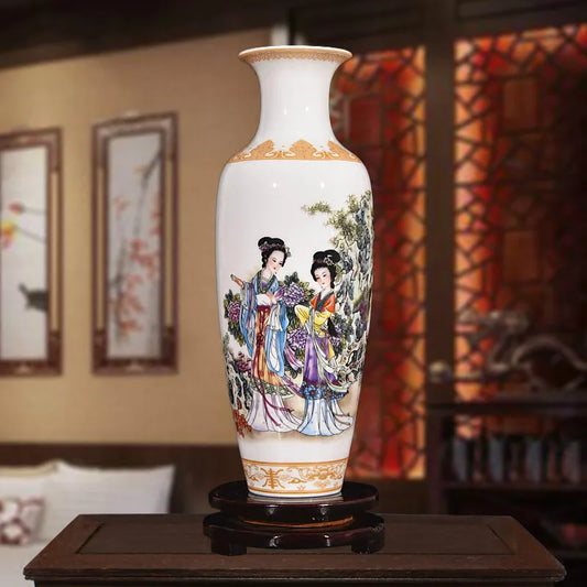 Chinese Style Classical Porcelain Vase