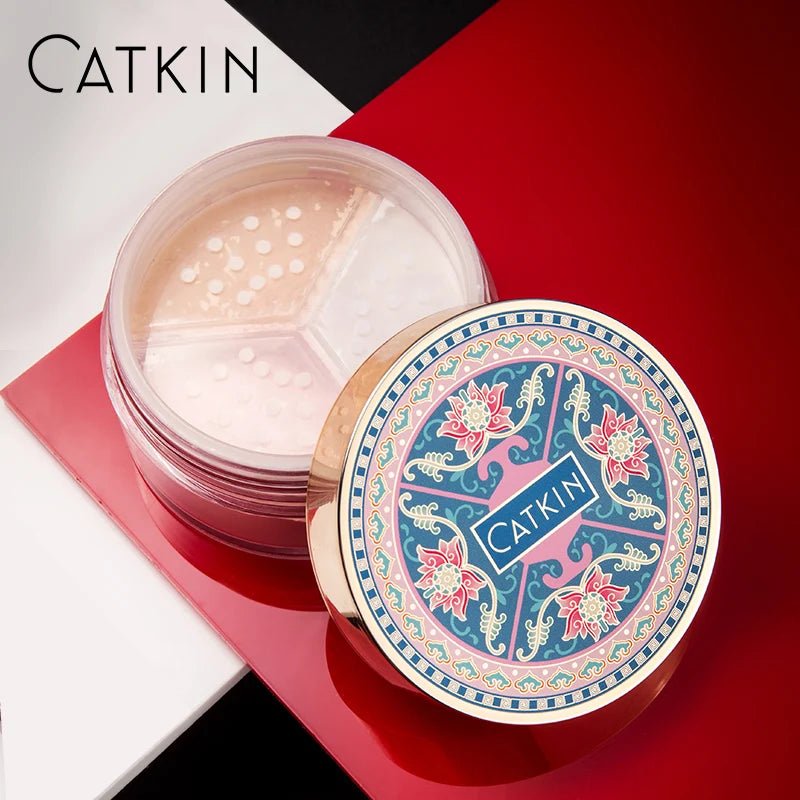 CATKIN Eternal Love 5.2g*3 Trio-Color Lotus Loose Powder