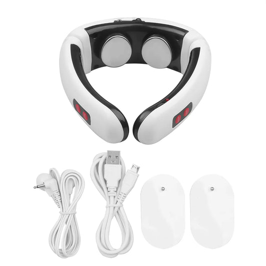 Electric Neck Massager & Pulse Back Relaxation Machine