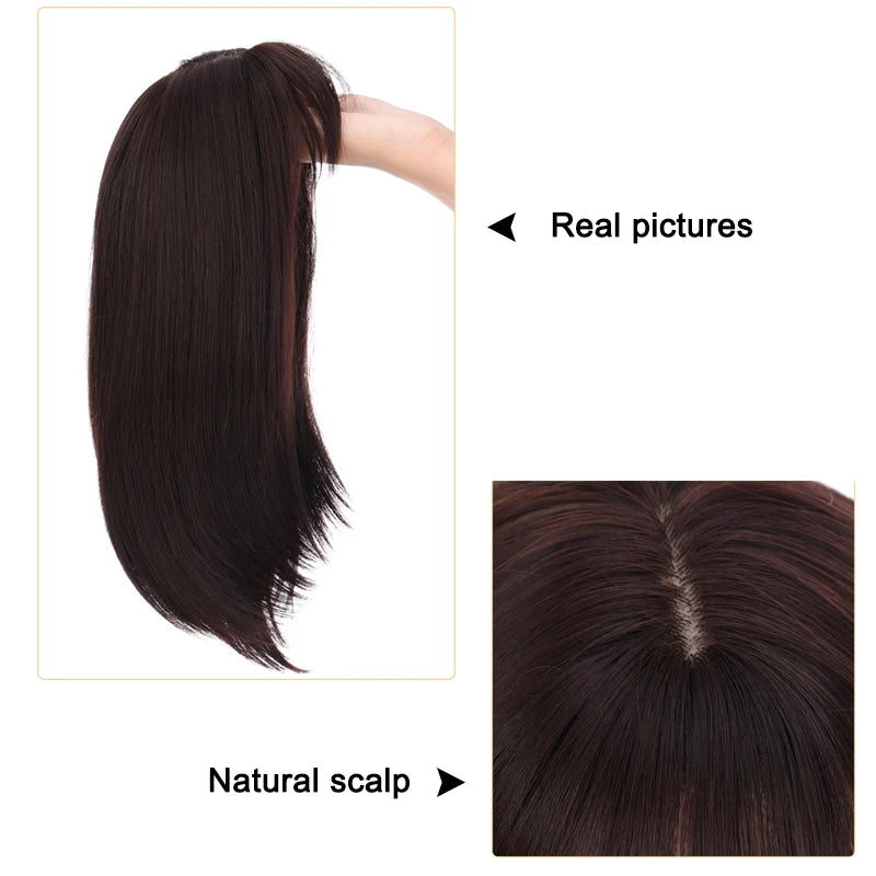 DIFEI short wigs with air bangs