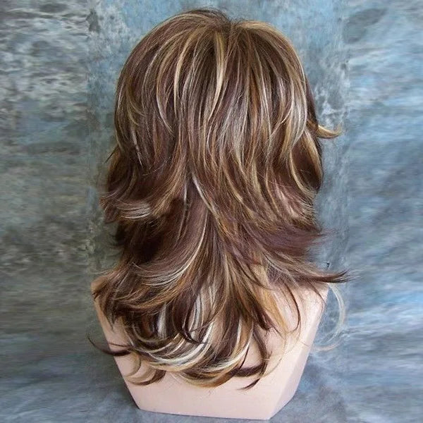 WHIMSICAL W Synthetic Long Natural Wave Wigs