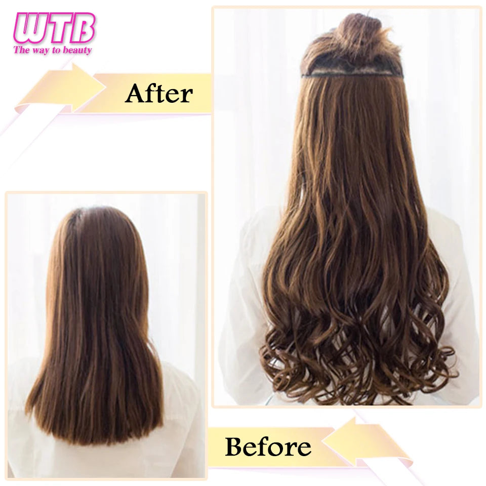 WTB Synthetic Clip In Hair Extension
