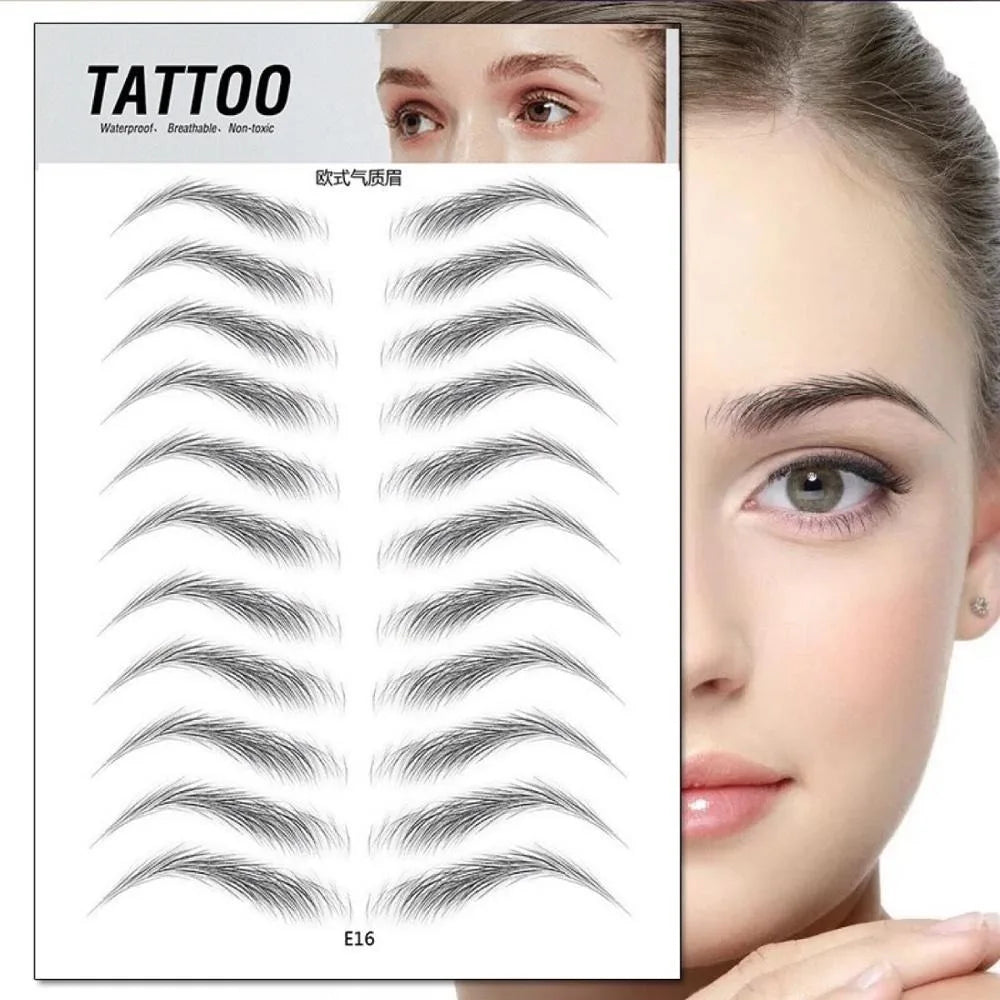 O.TWO.O 3D Simulation Eyebrow Stickers